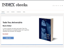 Tablet Screenshot of indexebooks.com